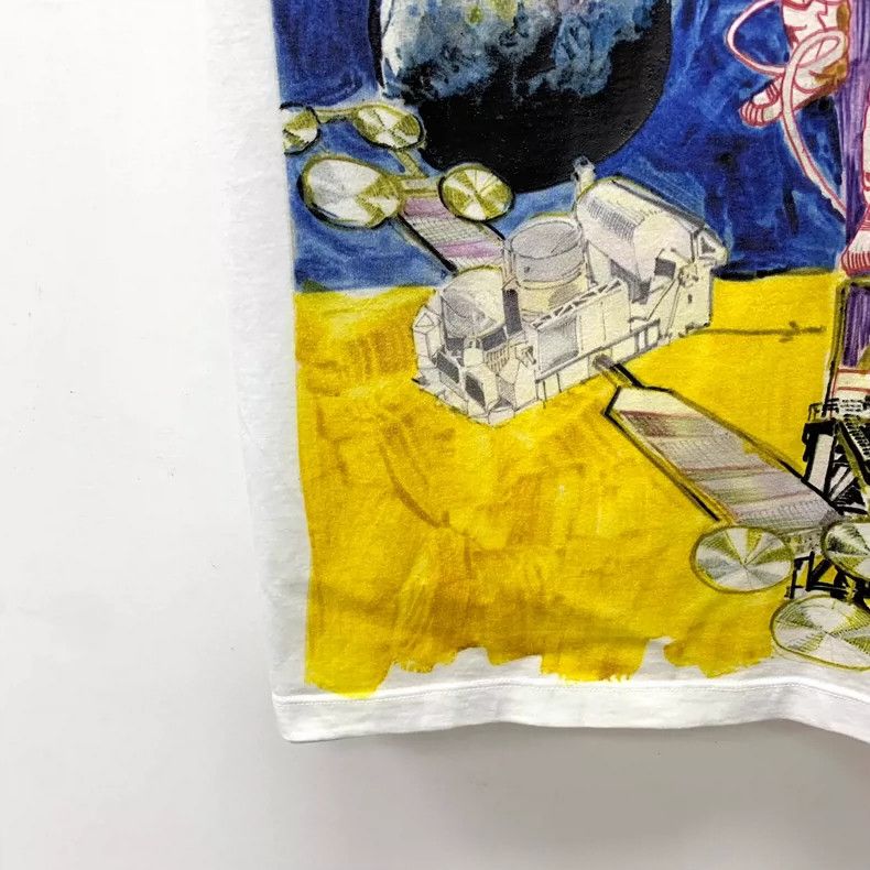 Valentino Valentino Astronaut Print Short Sleeve T-shirt-yf Size US S / EU 44-46 / 1 - 4 Thumbnail