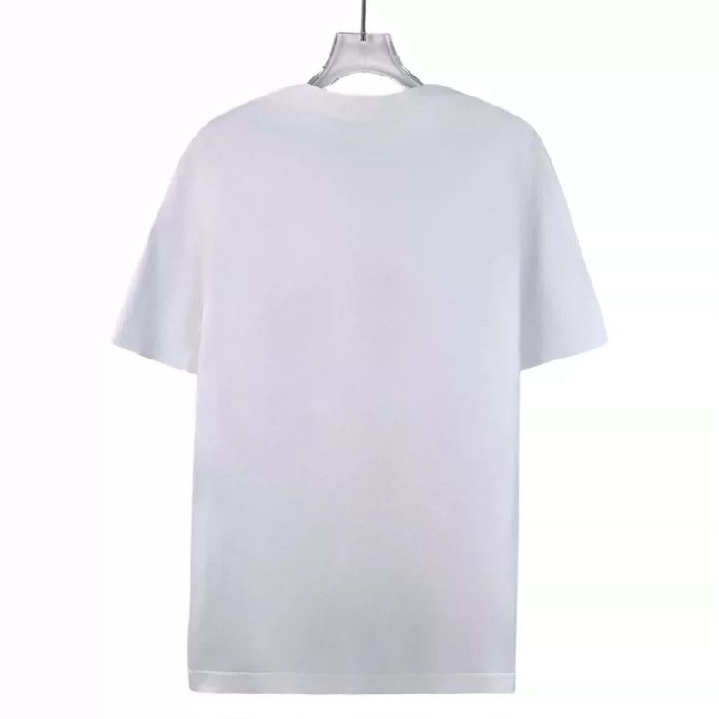 Balenciaga Balenciaga White Cotton Short Sleeve T-Shirt-yf Size US S / EU 44-46 / 1 - 2 Thumbnail