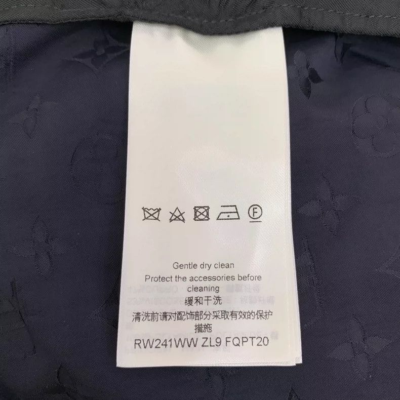 Louis Vuitton Louis Vuitton Black Logo Pattern Casual Pants-yf Size US 38 / EU 54 - 7 Thumbnail