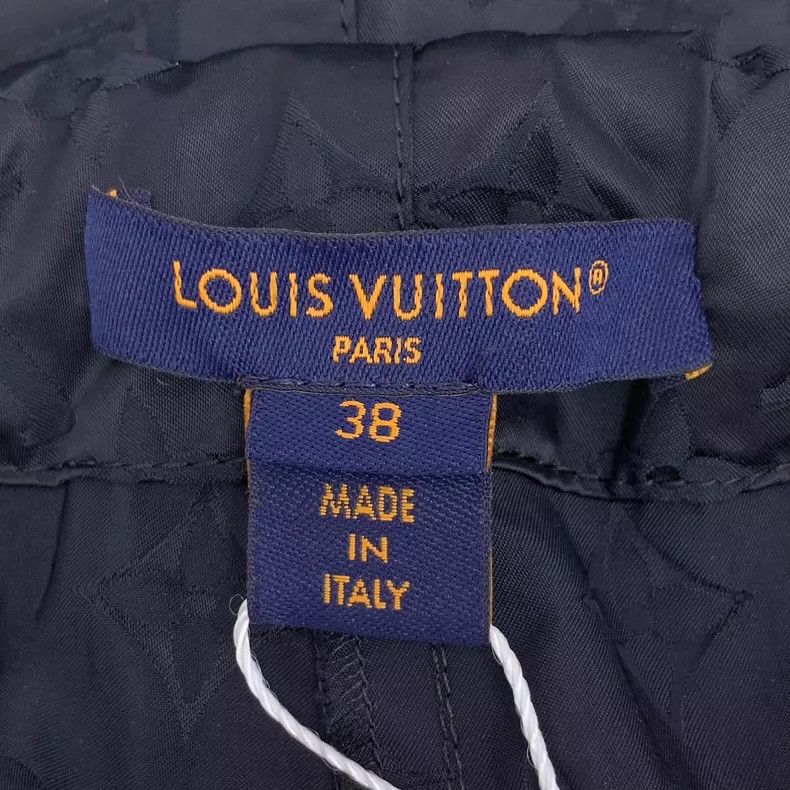 Louis Vuitton Louis Vuitton Black Logo Pattern Casual Pants-yf Size US 38 / EU 54 - 6 Thumbnail