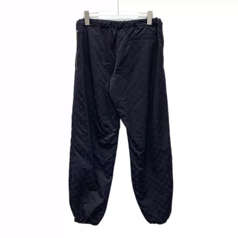 Louis Vuitton Louis Vuitton Black Logo Pattern Casual Pants-yf Size US 38 / EU 54 - 2 Thumbnail
