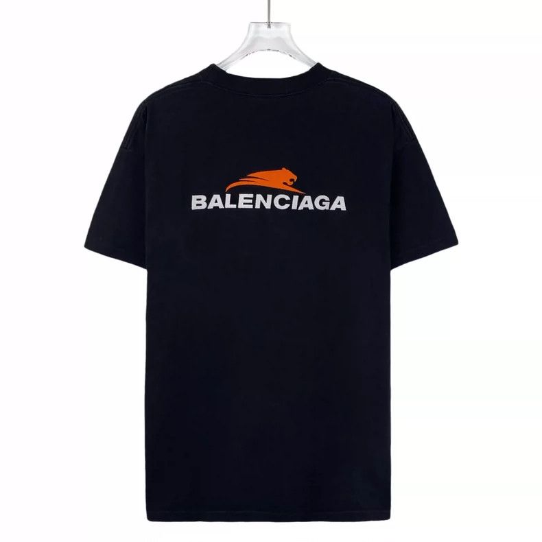 Balenciaga Balenciaga Black Logo Cotton Short Sleeve T-Shirt-yf Size US XS / EU 42 / 0 - 2 Thumbnail