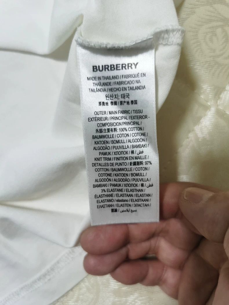Burberry BURBERRY Classic Logo Short Sleeve T-Shirt-yf Size US S / EU 44-46 / 1 - 6 Thumbnail