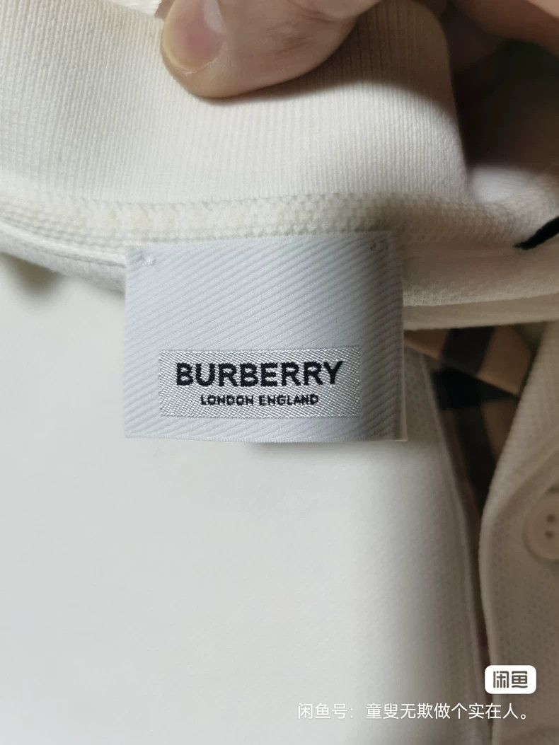Burberry Burberry Embroidered Logo Short Sleeve Polo-yf Size US S / EU 44-46 / 1 - 4 Thumbnail
