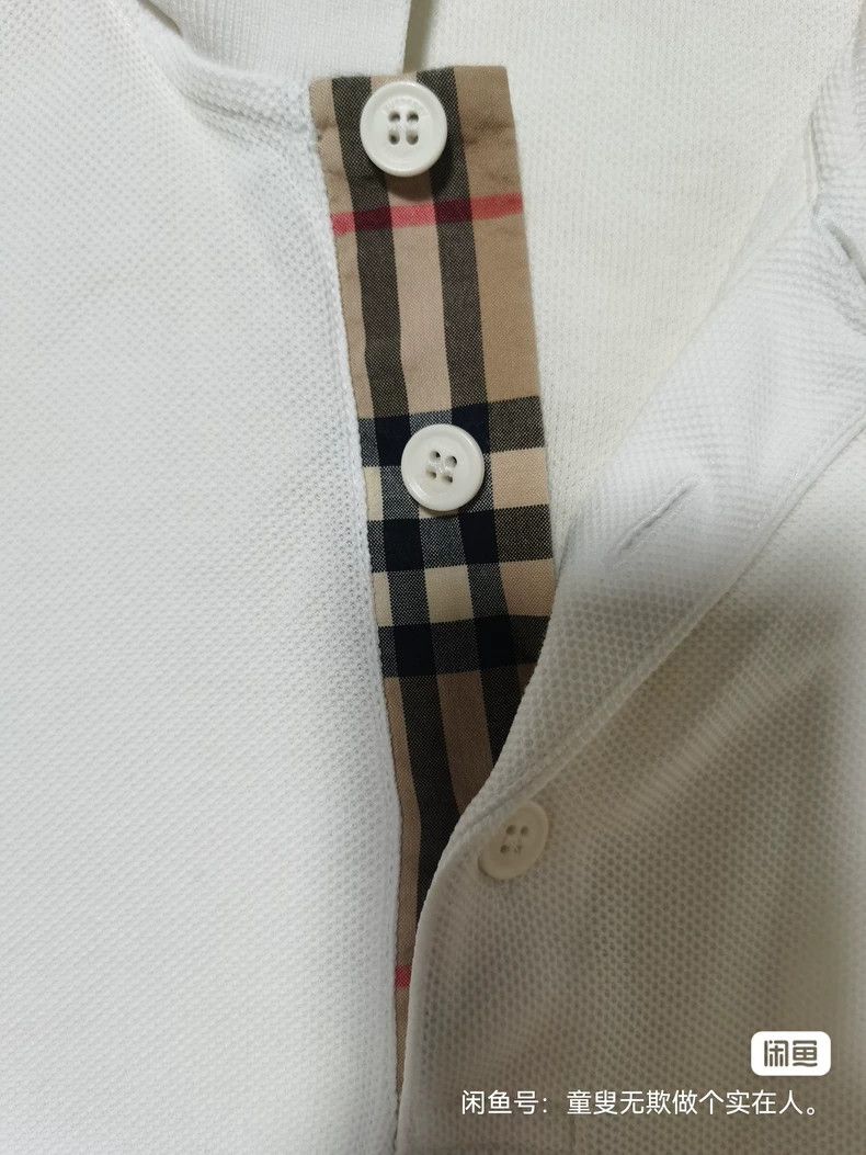 Burberry Burberry Embroidered Logo Short Sleeve Polo-yf Size US S / EU 44-46 / 1 - 3 Thumbnail