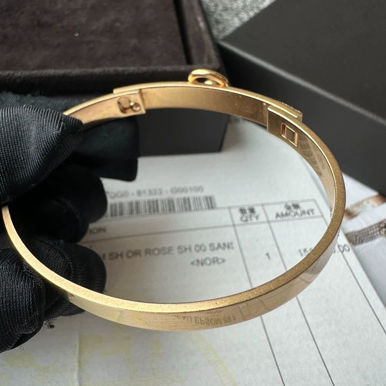 Hermes Hermes Mini Clic Chained Ancre Bracelet-yf Size ONE SIZE - 5 Thumbnail