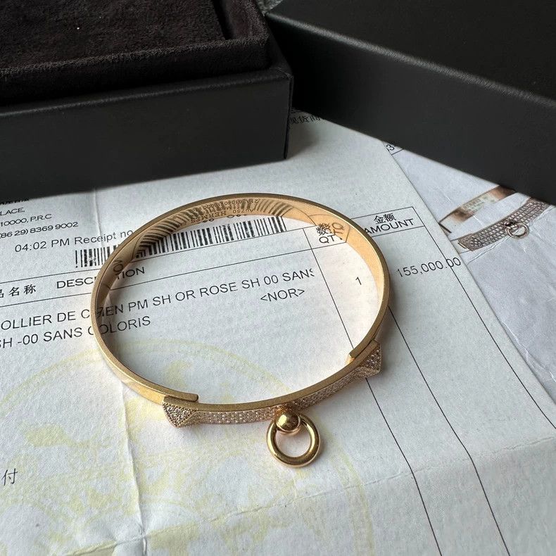 Hermes Hermes Mini Clic Chained Ancre Bracelet-yf Size ONE SIZE - 3 Thumbnail