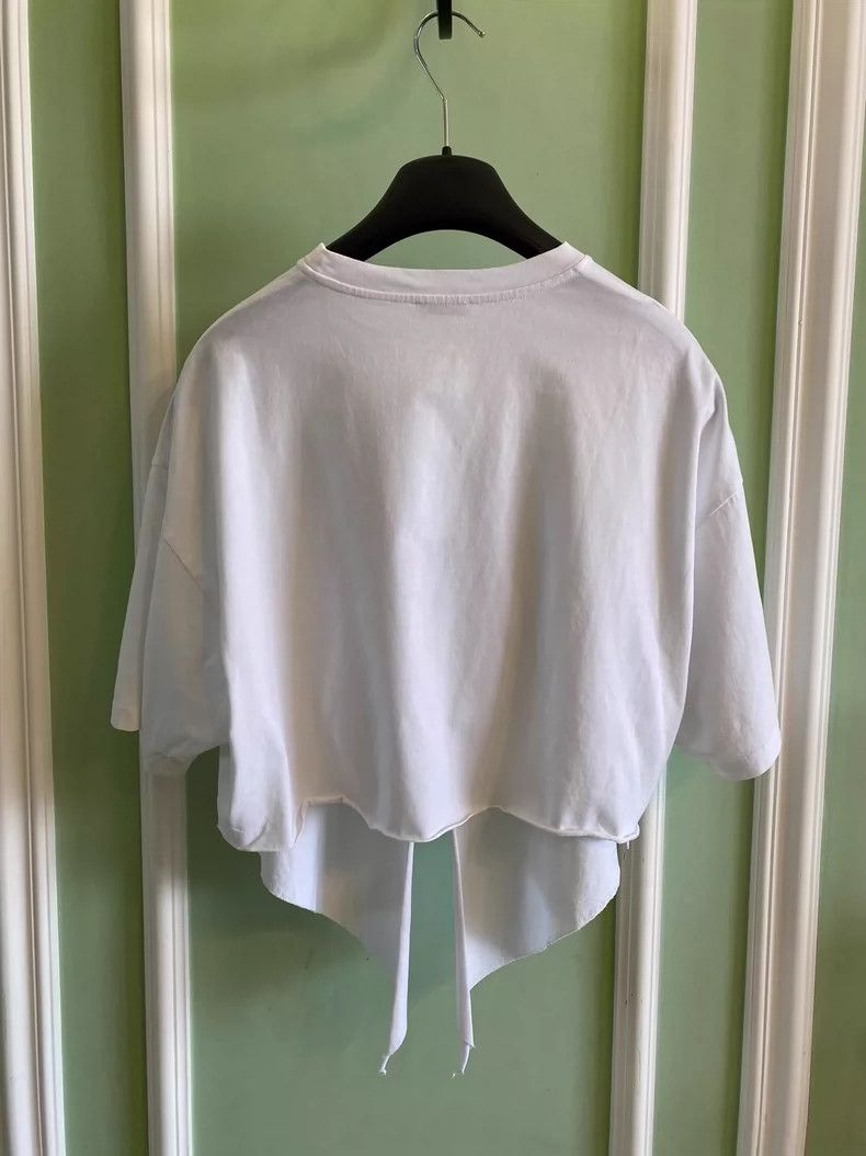 Miu Miu MiuMiu Cat Print Short Sleeve T-Shirt-yf Size US XS / EU 42 / 0 - 3 Thumbnail