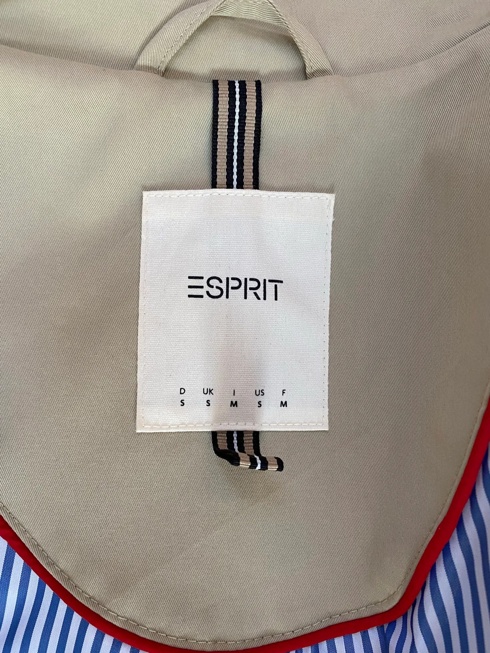 Esprit Esprit Trenchcoat Size M / US 6-8 / IT 42-44 - 4 Thumbnail