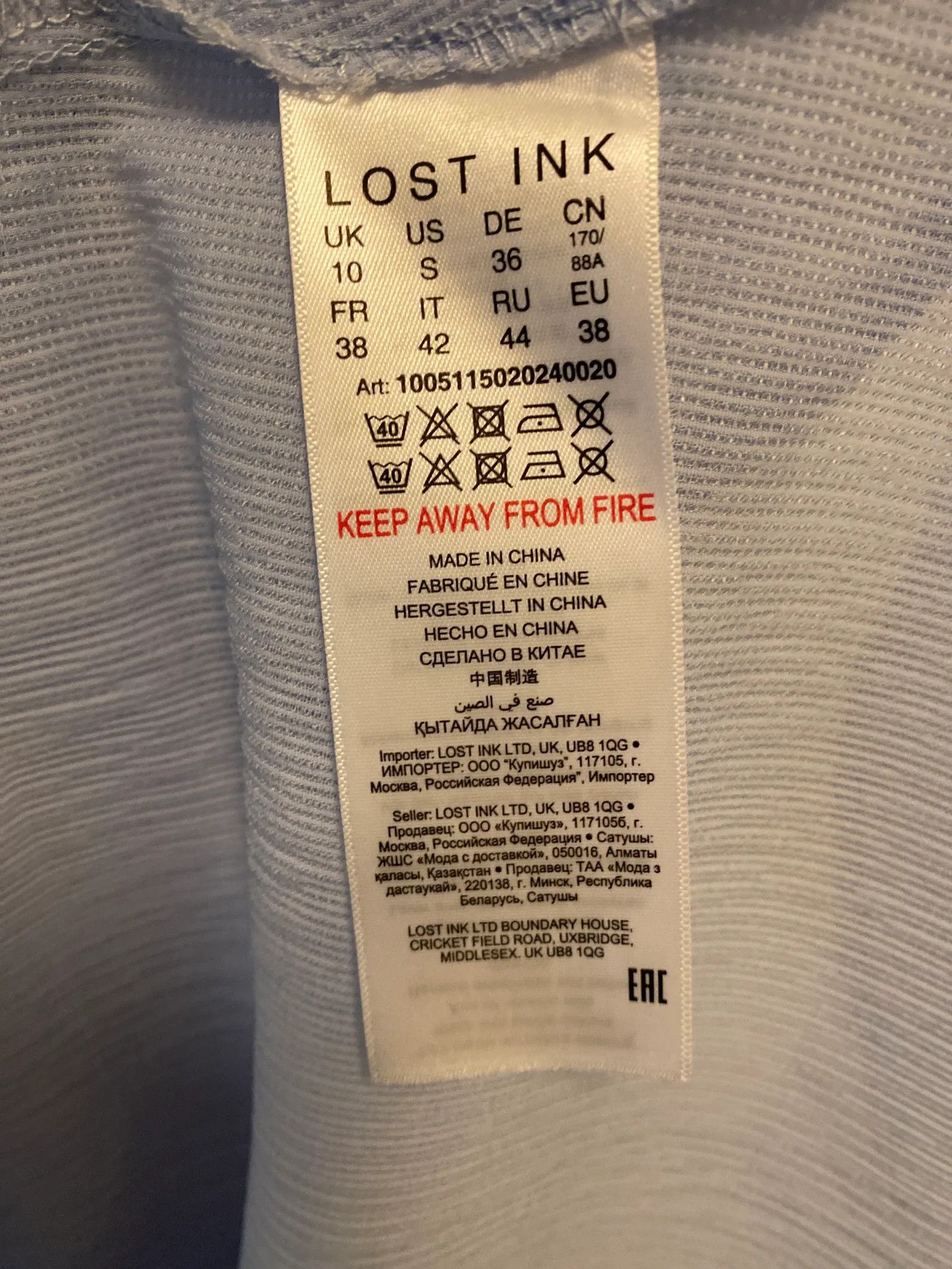 Lost Enterprises Lost Ink Dress Size S / US 4 / IT 40 - 3 Thumbnail