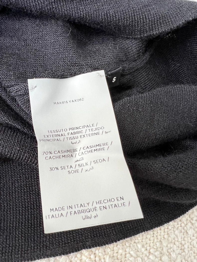 Tom Ford Tom Ford Black Knit Bubble Sleeve Top-yf Size US S / EU 44-46 / 1 - 8 Thumbnail