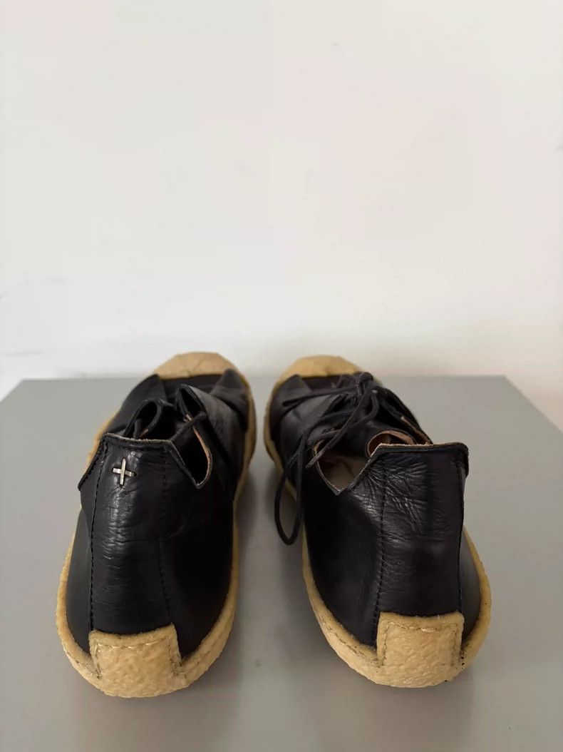 Ma+ Men's Black Foldable Leather Sport Shoes-yf Size US 8.5 / EU 41-42 - 4 Thumbnail