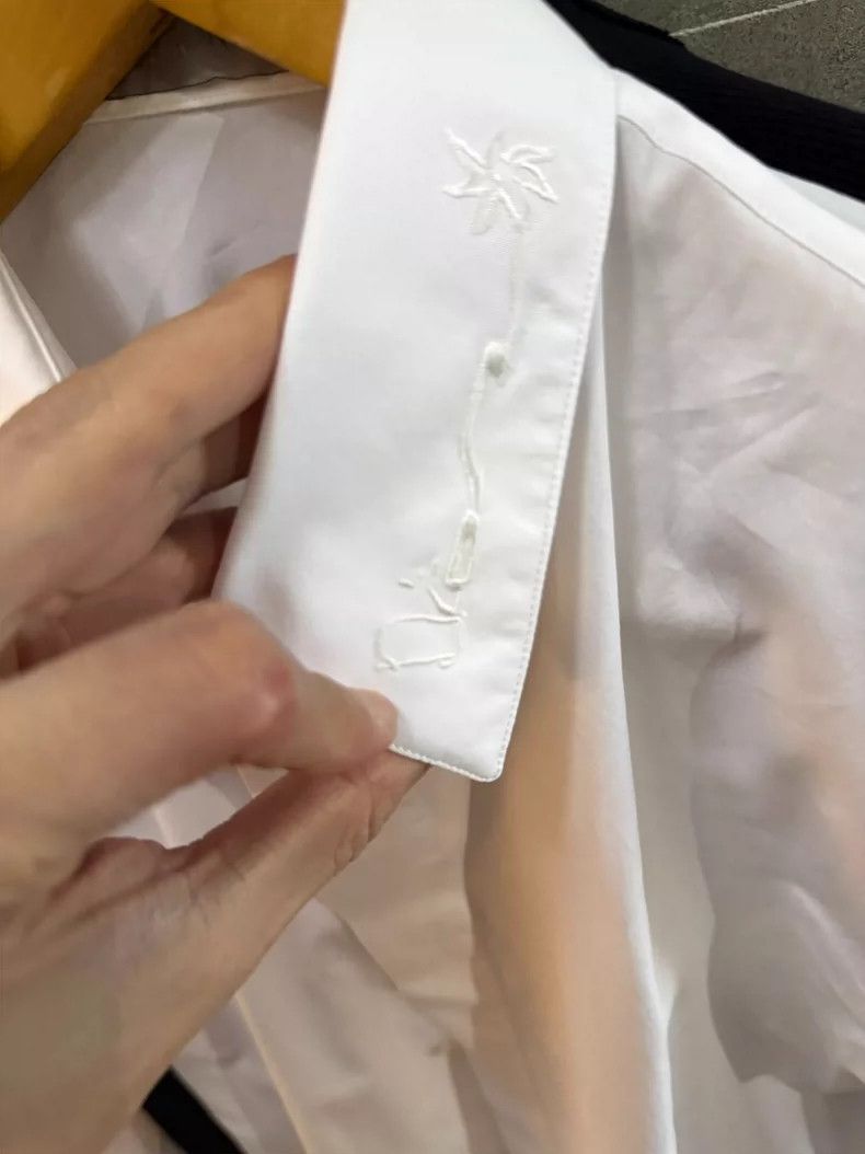 Dior Elegant Shirt with Classic Embroidery Design-yf Size US M / EU 48-50 / 2 - 3 Thumbnail
