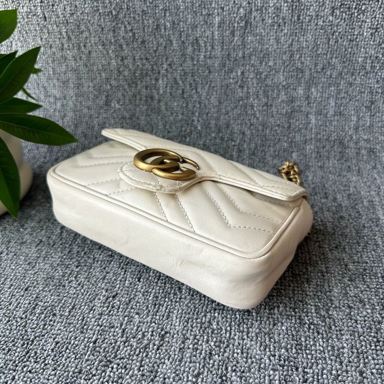 Gucci GUCCI GG Marmont Mini Crossbody Bag-yf Size ONE SIZE - 4 Thumbnail