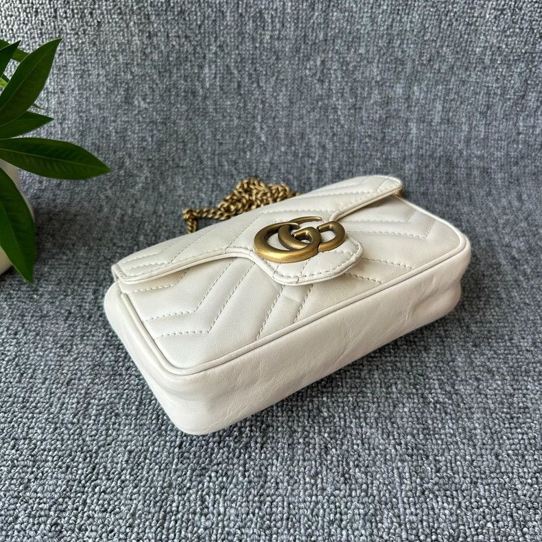 Gucci GUCCI GG Marmont Mini Crossbody Bag-yf Size ONE SIZE - 3 Thumbnail