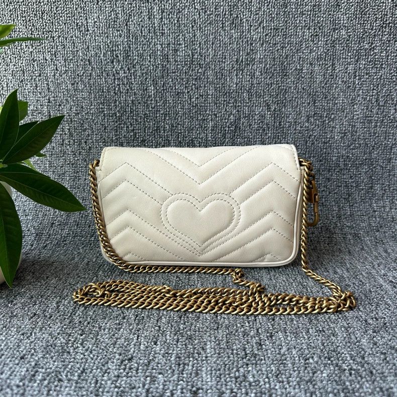 Gucci GUCCI GG Marmont Mini Crossbody Bag-yf Size ONE SIZE - 2 Thumbnail