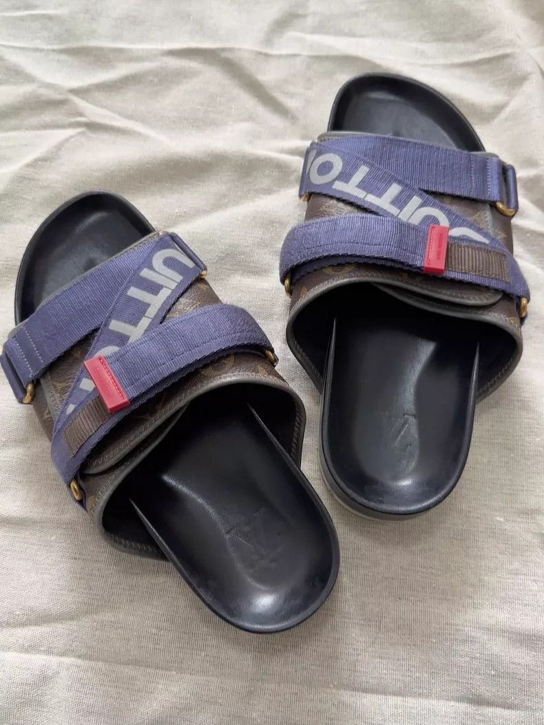 Louis Vuitton Louis Vuitton Honolulu Slide Sandals for Men-yf Size US 6 / EU 39 - 5 Thumbnail