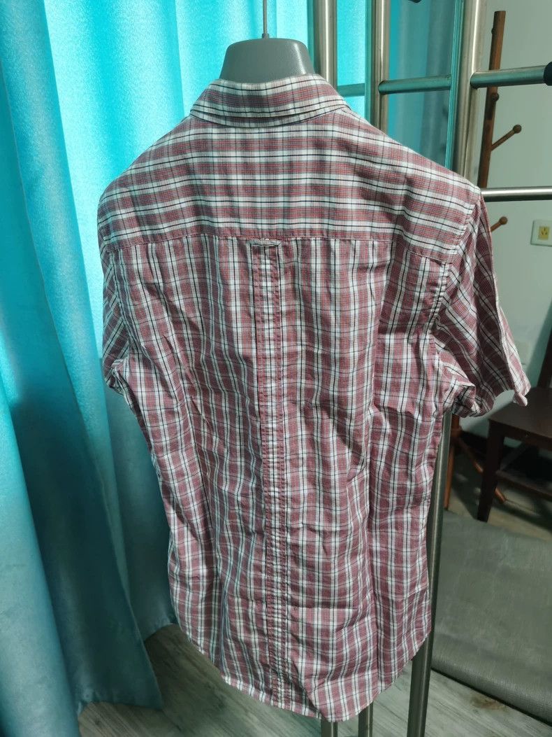 Gucci Gucci Short Sleeve Checkered Shirt-yf Size US M / EU 48-50 / 2 - 2 Thumbnail