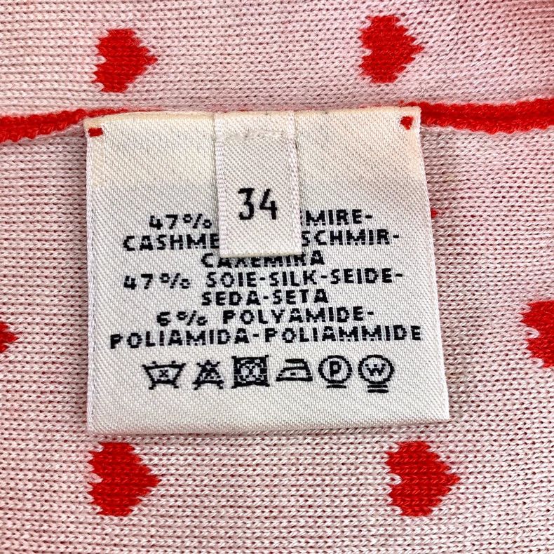Hermes Hermes Red Pattern Cashmere Silk Dress-yf Size US 34 / EU 50 - 7 Thumbnail