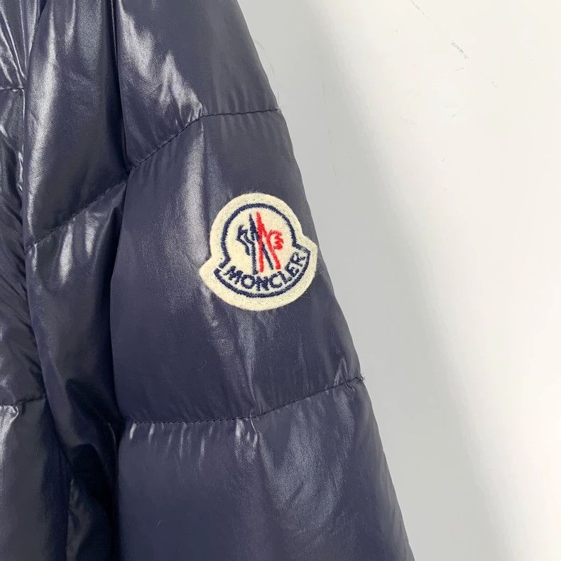 Moncler Moncler Danae Blue Slim Down Jacket-yf Size US L / EU 52-54 / 3 - 5 Thumbnail