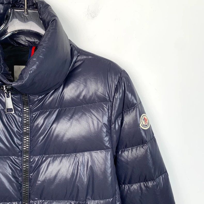 Moncler Moncler Danae Blue Slim Down Jacket-yf Size US L / EU 52-54 / 3 - 3 Thumbnail