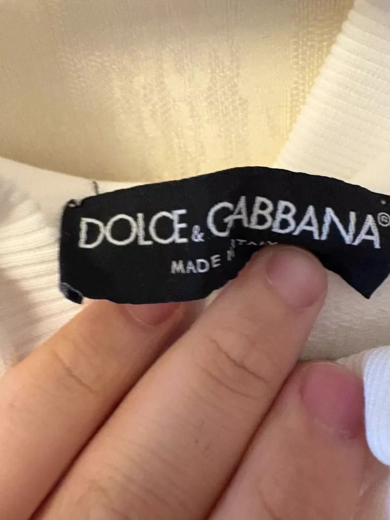 Dolce & Gabbana D&G Dolce Gabbana Men's White Hoodie-yf Size US M / EU 48-50 / 2 - 2 Thumbnail