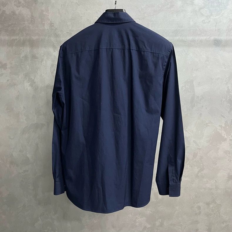 Burberry Burberry Navy Blue Long Sleeve Shirt-yf Size US M / EU 48-50 / 2 - 6 Thumbnail