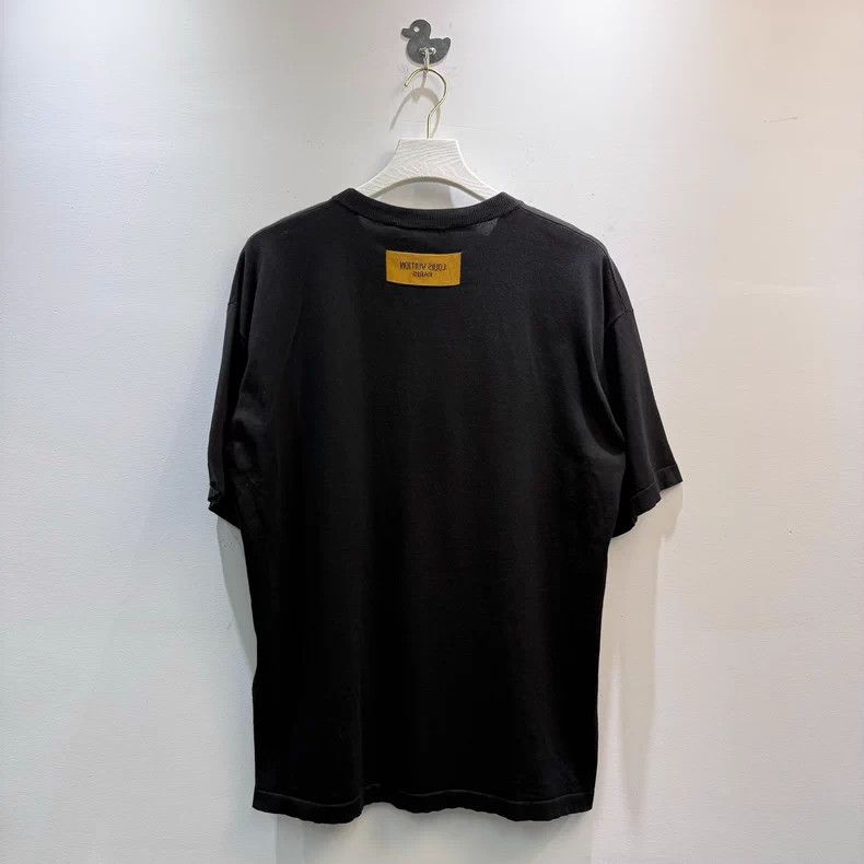 Louis Vuitton LV Louis Vuitton Black and White Knit T-Shirt-yf Size US L / EU 52-54 / 3 - 2 Thumbnail