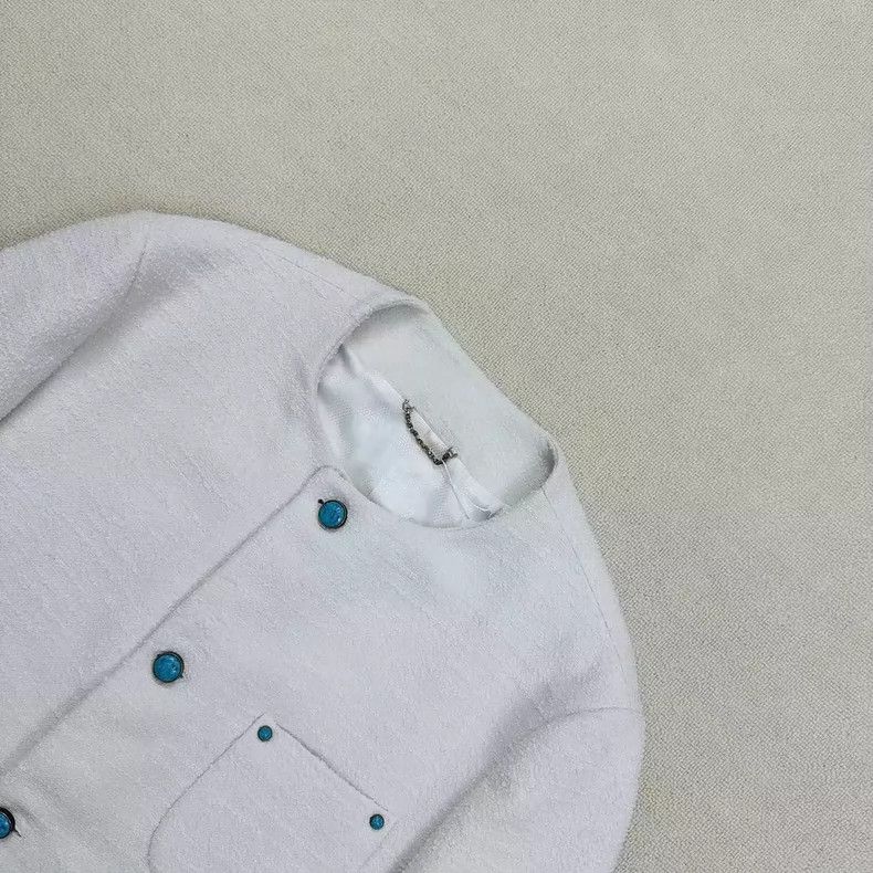 Louis Vuitton Louis Vuitton Turquoise Jacket Size 52-yf Size US L / EU 52-54 / 3 - 3 Thumbnail