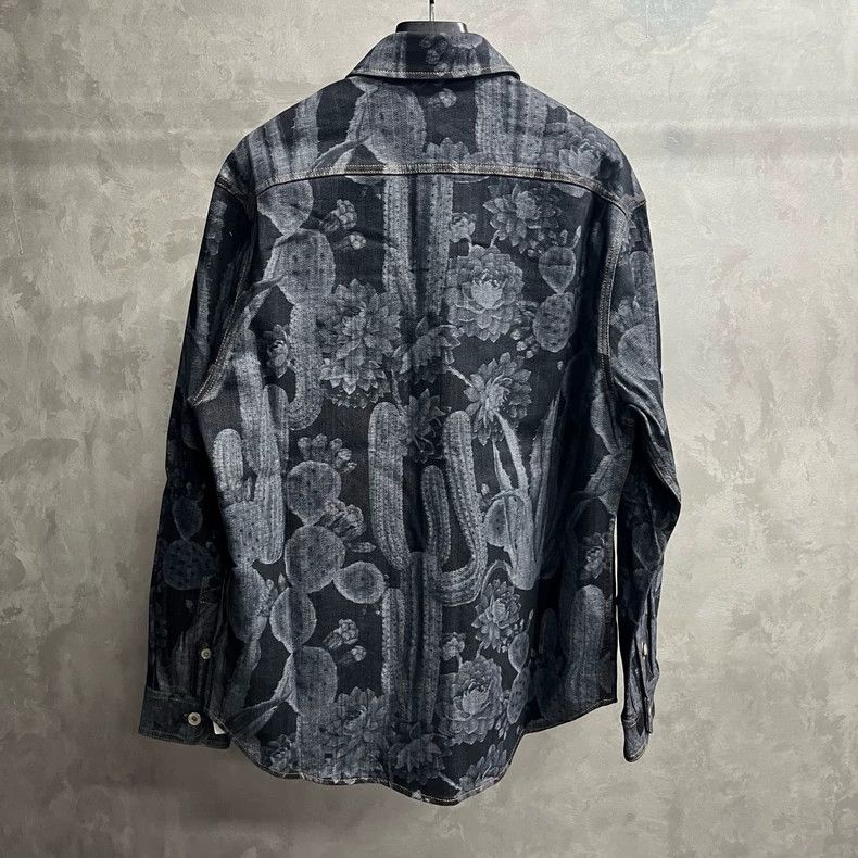 Loewe Loewe Cactus Print Long Sleeve Shirt-yf Size US L / EU 52-54 / 3 - 6 Thumbnail