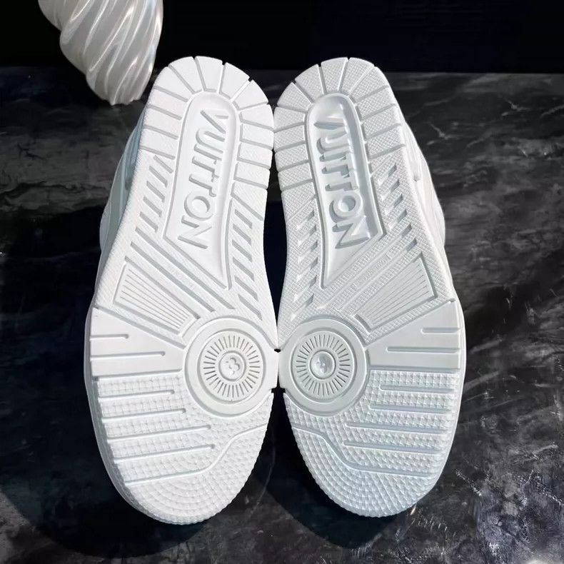 Louis Vuitton White Trainer Sneakers for Sale-yf Size US 5.5 / EU 38 - 5 Thumbnail