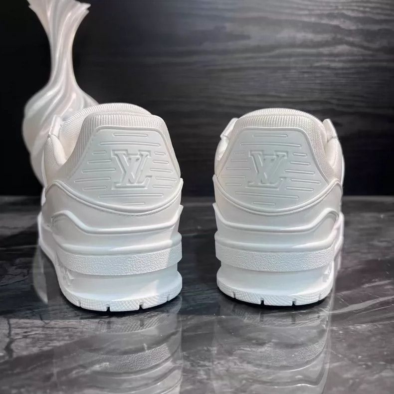 Louis Vuitton White Trainer Sneakers for Sale-yf Size US 5.5 / EU 38 - 4 Thumbnail
