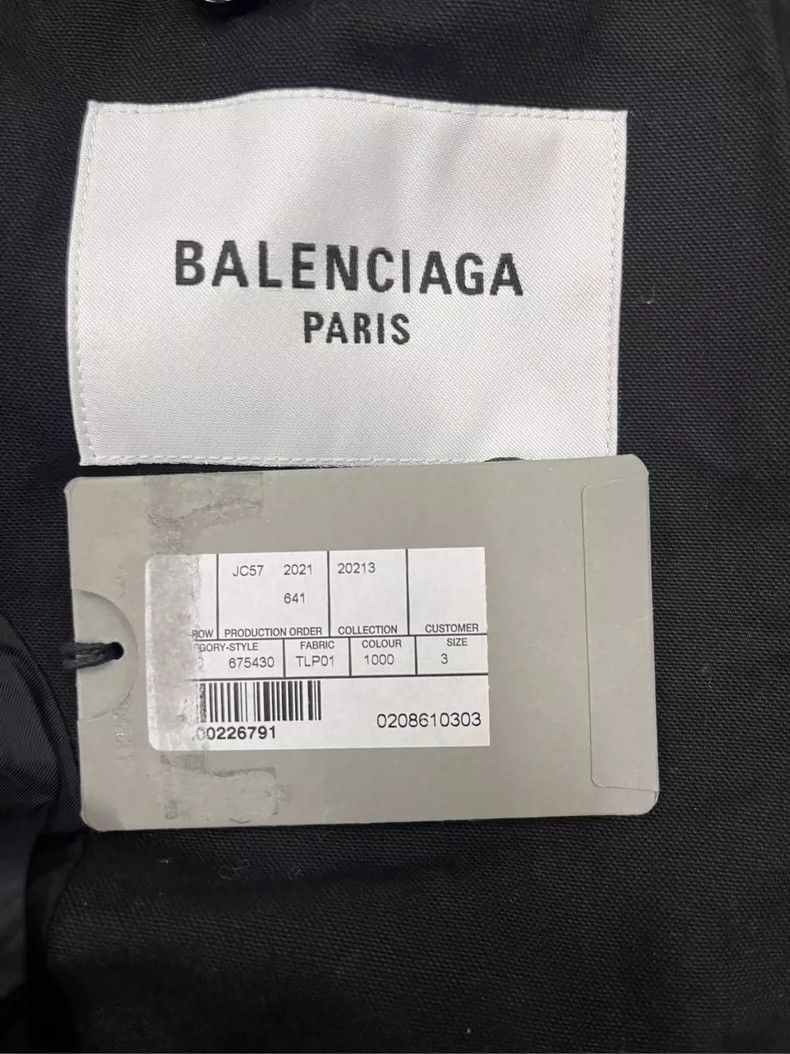 Balenciaga Balenciaga Rental Tuxedo Long Sleeve Jacket-yf Size US M / EU 48-50 / 2 - 4 Thumbnail