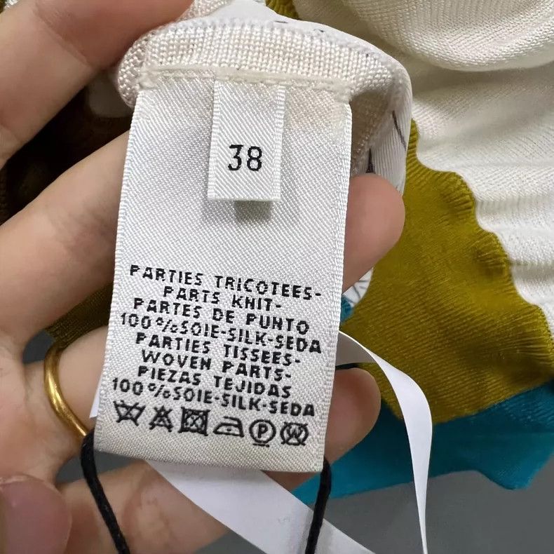 Hermes HERMES Color Block Knit Sweatshirt-yf Size US M / EU 48-50 / 2 - 5 Thumbnail