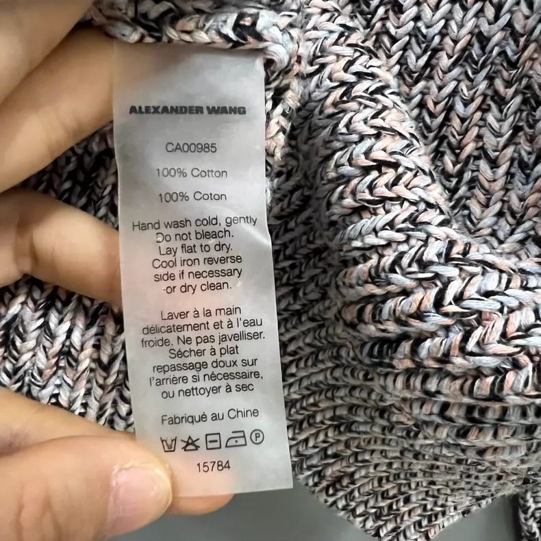 Alexander Wang Alexander Wang Mixed Knit Round Neck Sweater-yf Size US S / EU 44-46 / 1 - 4 Thumbnail