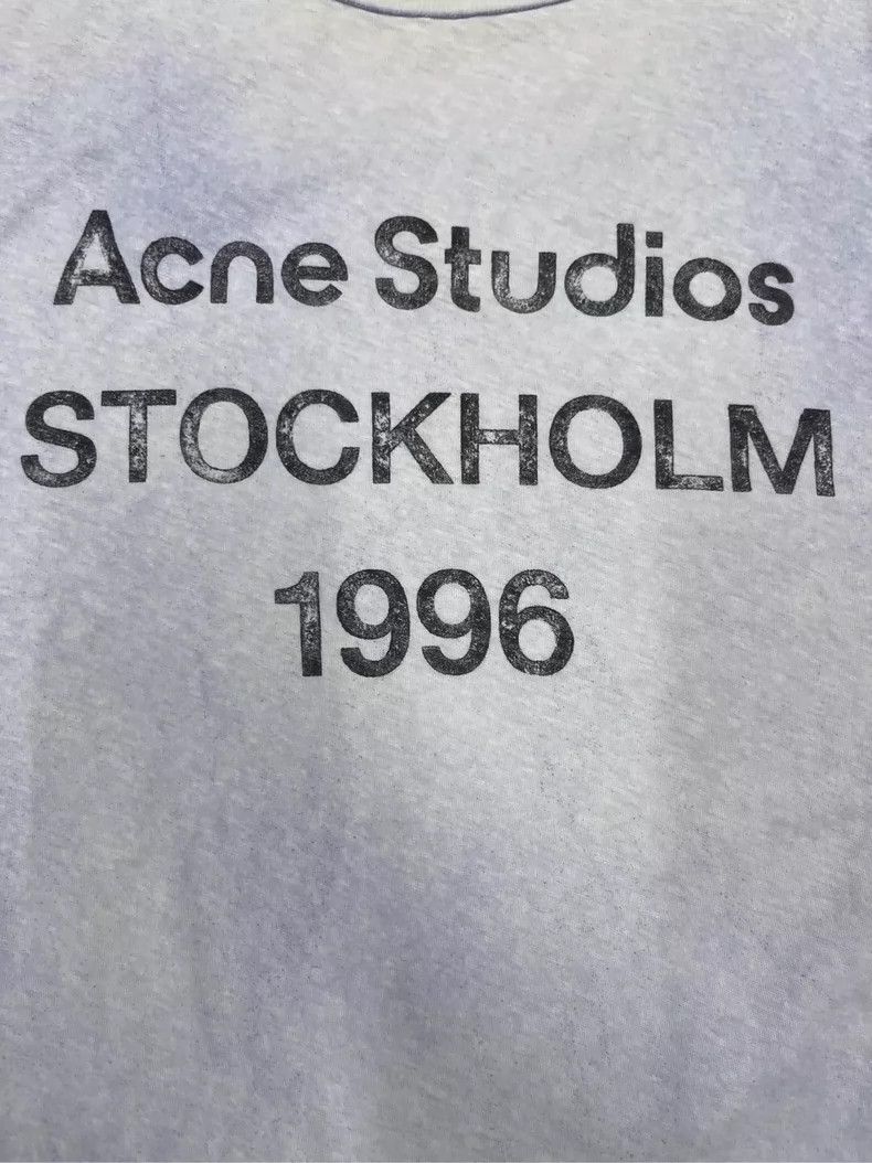 Acne Studios Acne Studios 1996 Logo Print T-Shirt-yf Size US M / EU 48-50 / 2 - 4 Thumbnail