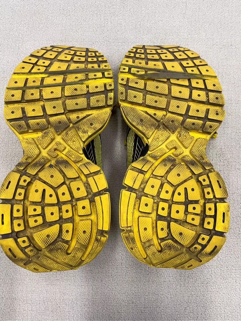 Balenciaga Balenciaga Low-top Lace-up Sneakers Vintage Yellow-yf Size US 11.5 / EU 44-45 - 4 Thumbnail
