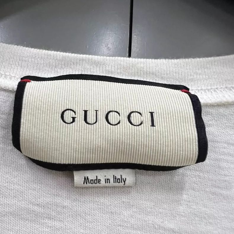 Gucci Gucci Pink Snake Print Short Sleeve T-Shirt-yf Size US L / EU 52-54 / 3 - 3 Thumbnail