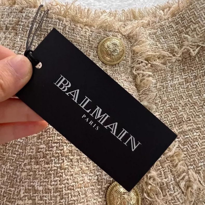 Balmain Balmain Woven Button-Front Shorts Size 38-yf Size US 38 / EU 54 - 5 Thumbnail