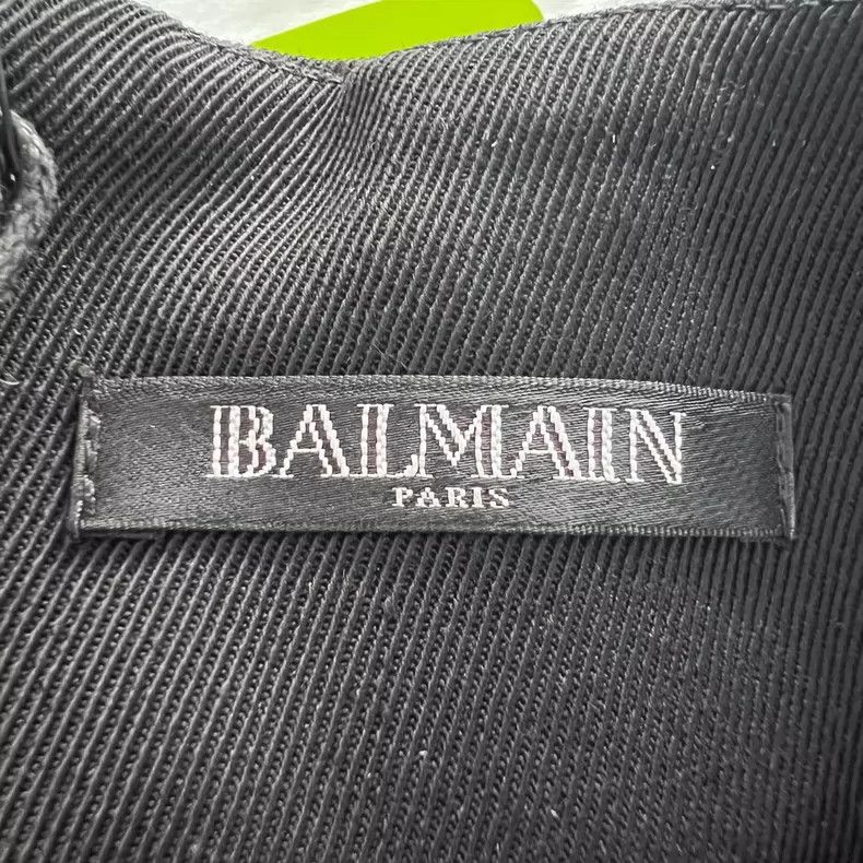 Balmain Balmain Black Double-Breasted Skirt Size 36-yf Size US 36 / EU 52 - 3 Thumbnail