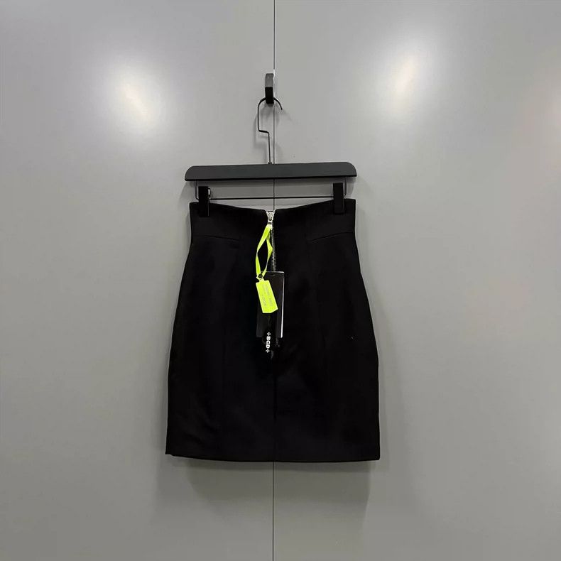Balmain Balmain Black Double-Breasted Skirt Size 36-yf Size US 36 / EU 52 - 2 Thumbnail