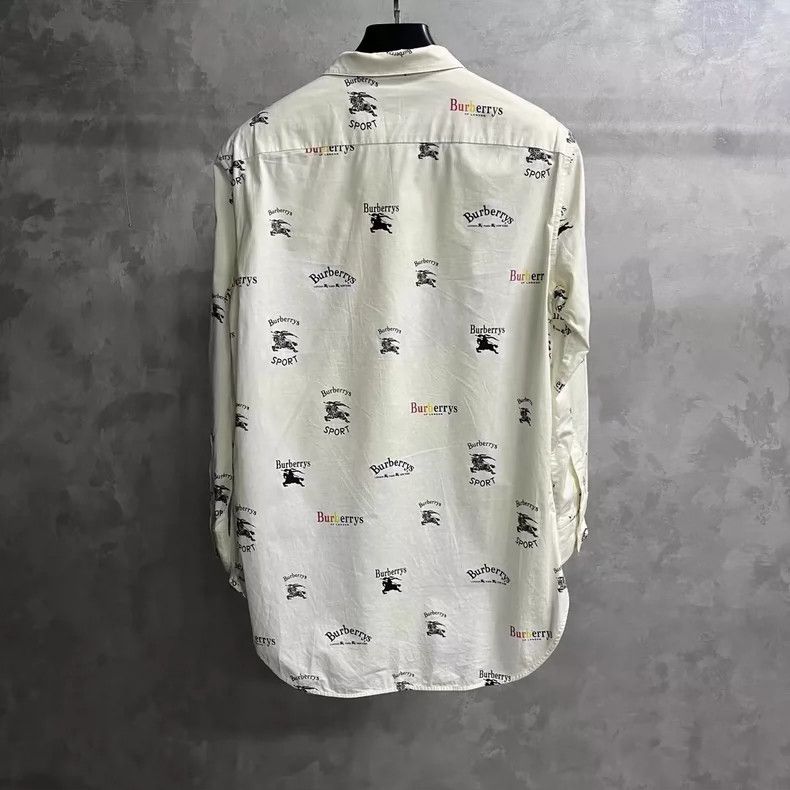 Burberry Burberry Classic White Long Sleeve Shirt-yf Size US M / EU 48-50 / 2 - 2 Thumbnail