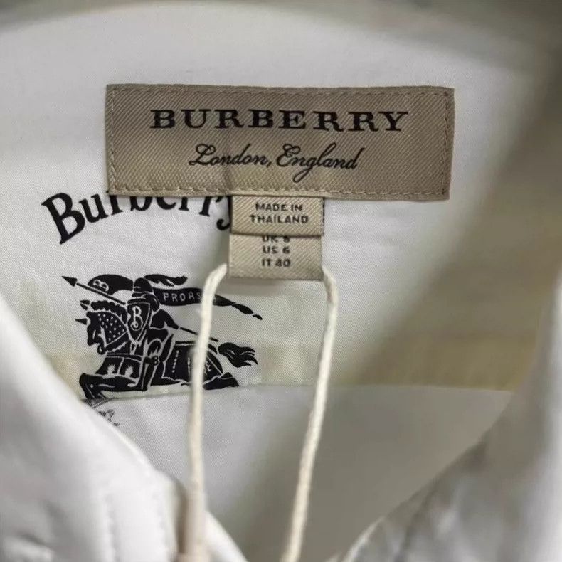 Burberry Burberry Classic White Long Sleeve Shirt-yf Size US M / EU 48-50 / 2 - 3 Thumbnail