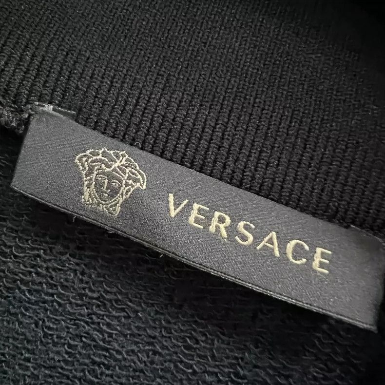 Versace Versace Studded Logo Bomber Jacket-yf Size US L / EU 52-54 / 3 - 3 Thumbnail