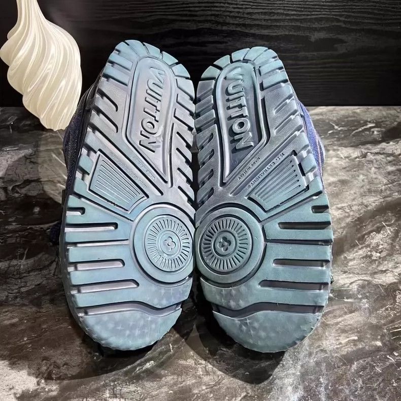 Louis Vuitton Denim Trainer Max Casual Shoes for Men-yf Size US 8.5 / EU 41-42 - 5 Thumbnail