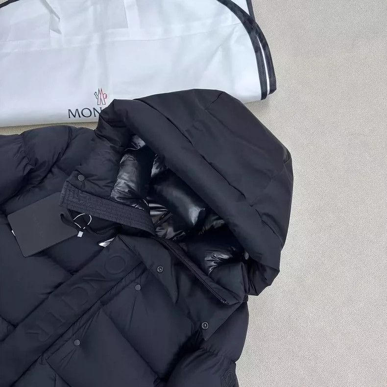Moncler MONCLER Black Hooded Down Jacket-yf Size US M / EU 48-50 / 2 - 3 Thumbnail