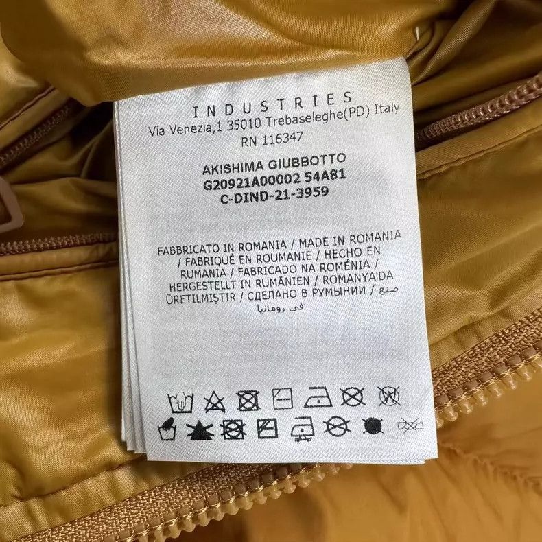 Moncler Moncler 1952 Down Jacket in Gold Color-yf Size US M / EU 48-50 / 2 - 4 Thumbnail