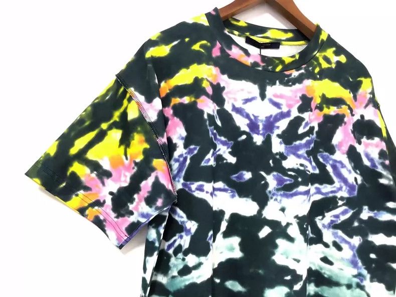 Louis Vuitton Louis Vuitton Tie-Dye Short Sleeve T-Shirt-yf Size US M / EU 48-50 / 2 - 2 Thumbnail