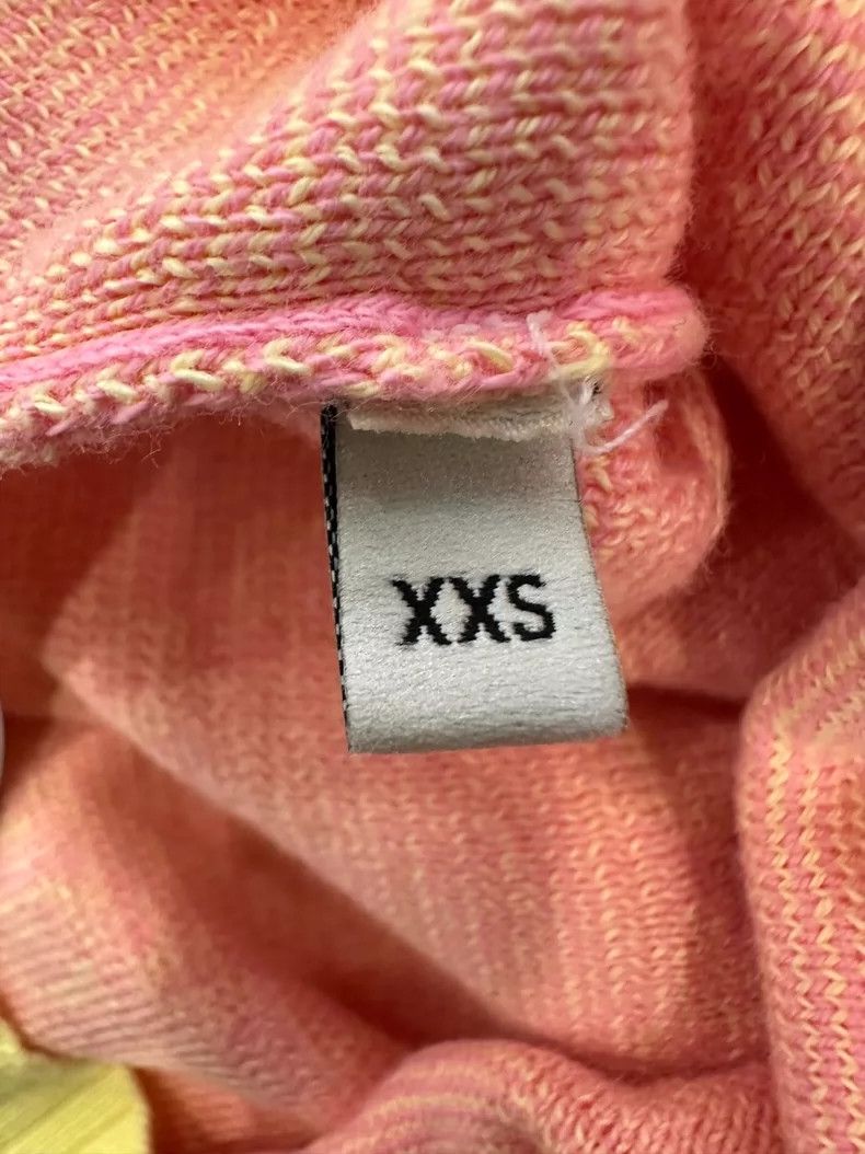 Gucci Gucci Pink Logo Knitted Short Sleeve Top-yf Size US XXS / EU 40 - 5 Thumbnail