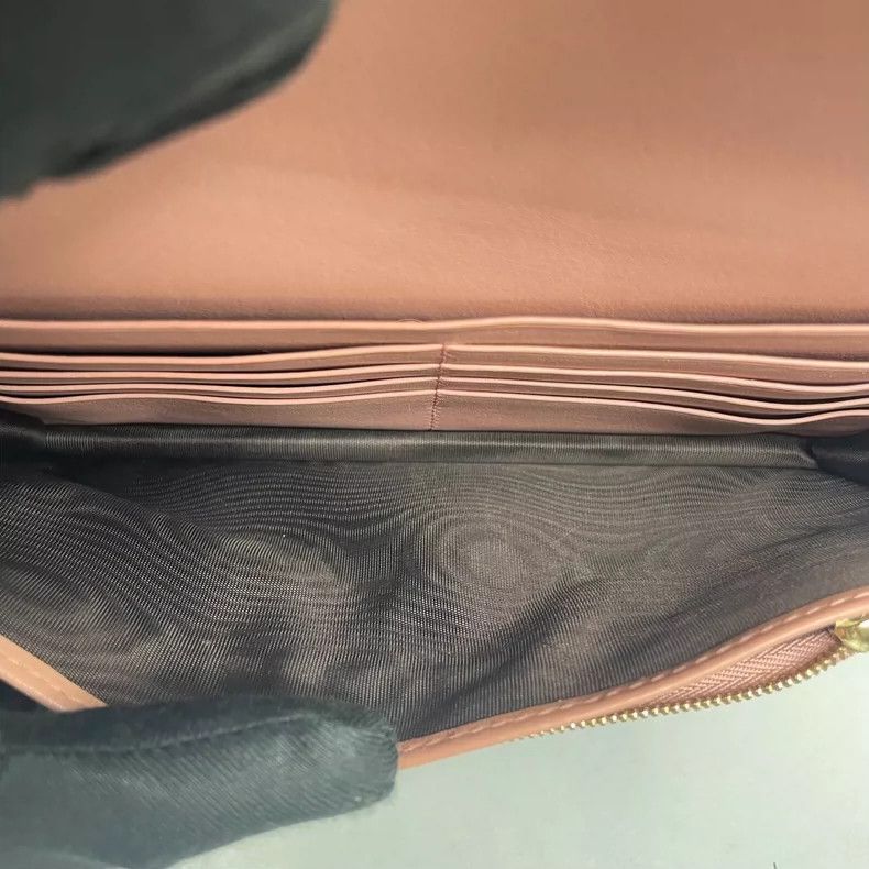 Gucci Gucci Leather Crossbody Bag with Floral Design-yf Size ONE SIZE - 9 Thumbnail